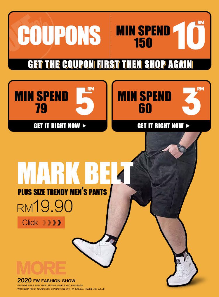 Lazada homepage design for plus size menswear (3)