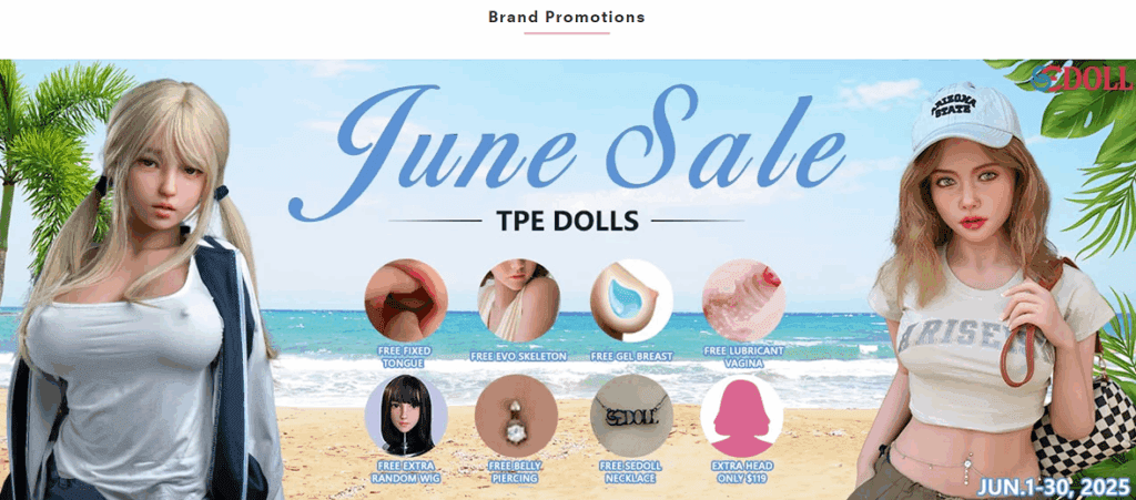 Seasonal Promo Banner-Anchored Value-summer-themed dolls-free wig-EVO skeleton-extra head