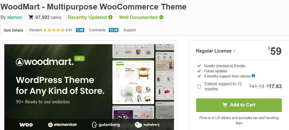 WoodMart – Multipurpose WooCommerce Theme