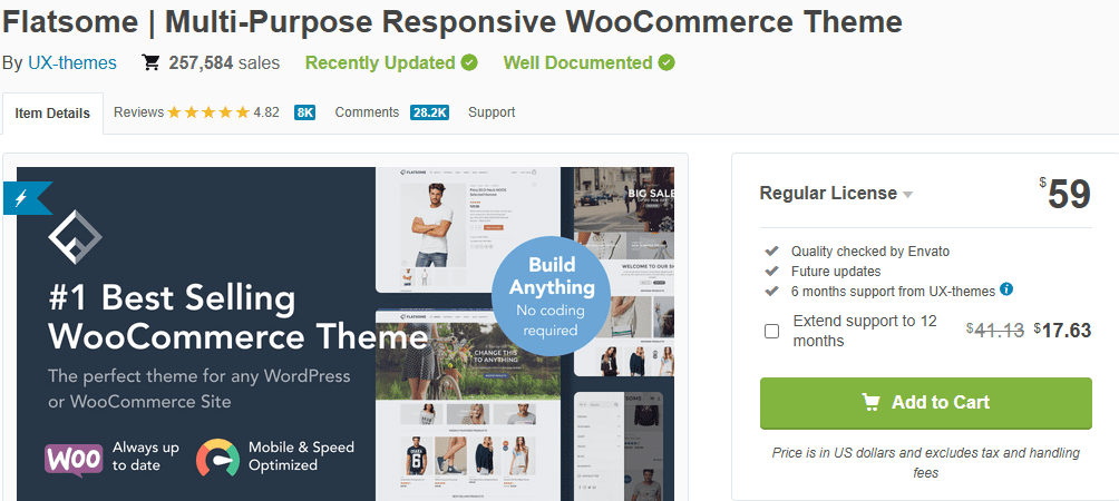Flatsome – Multipurpose Responsive WooCommerce Theme