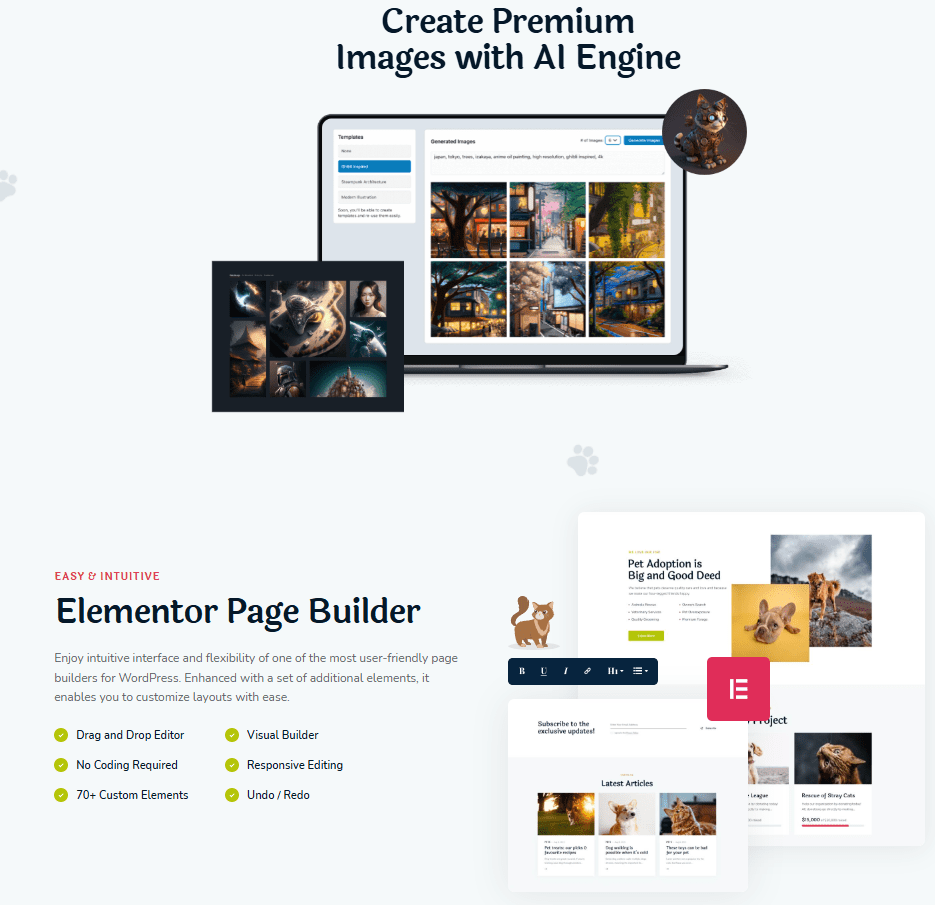 Pet Club – Services, Adoption, Dating & Community Theme-Built with WPBakery Page Builder