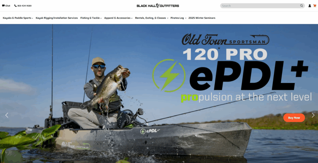 Shopify Website Building for Bold Outdoor Brands-Black Hall Outfitters-Shopify website construction