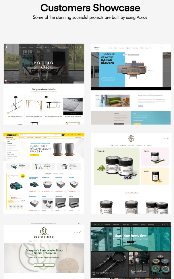 Auros – Furniture Elementor WooCommerce Theme-Businesses needing more design flexibility and homepage variations