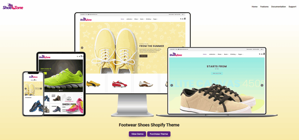 Shoe Zone – Classic Shopify Shoe Store Theme