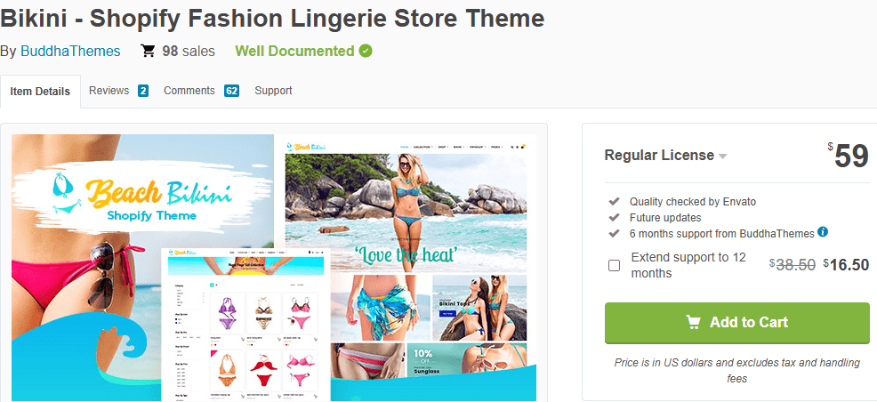 Bikini Beach – Shopify Theme for Bikini & Lingerie Brands