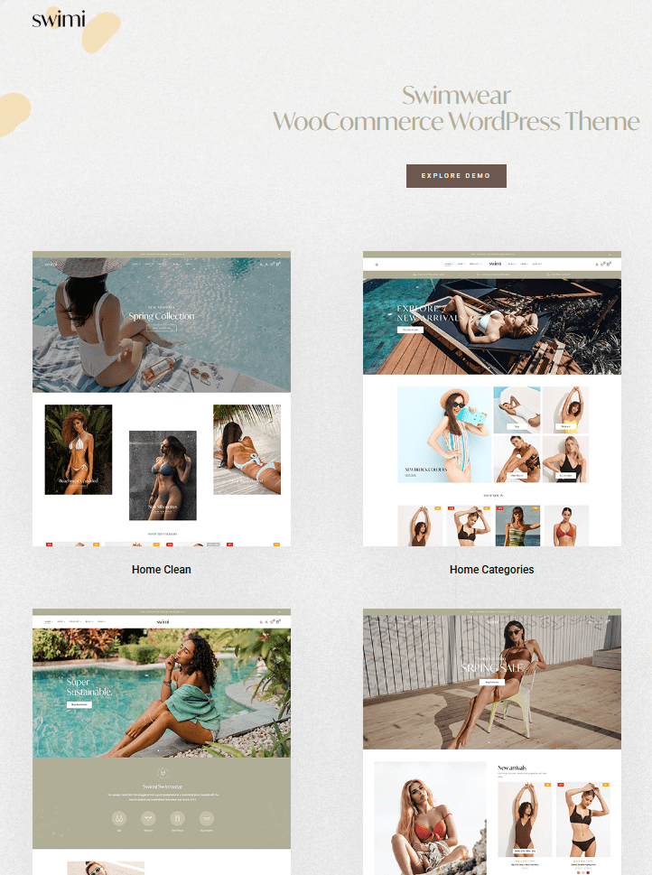 Swimi – Trendy Swimwear WooCommerce Theme