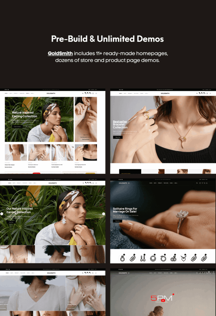 Goldsmith – Jewelry Store WooCommerce Theme