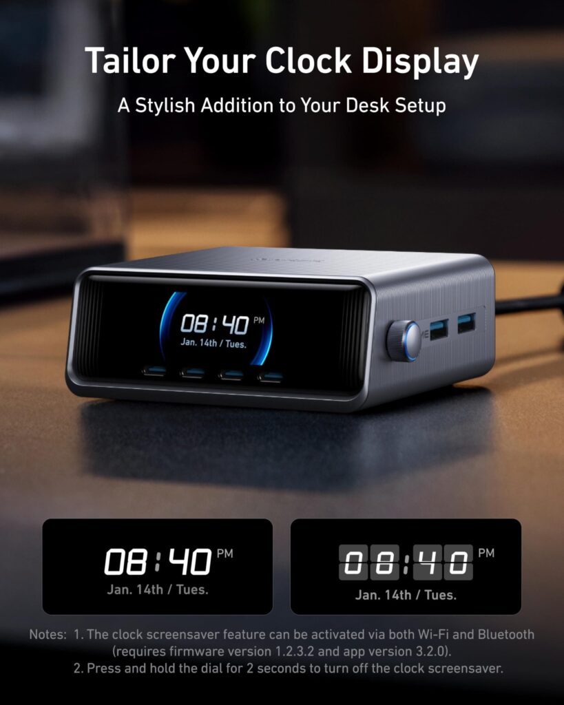 Clock Display Integration – Modern Lifestyle Appeal-Tailor Your Clock Display