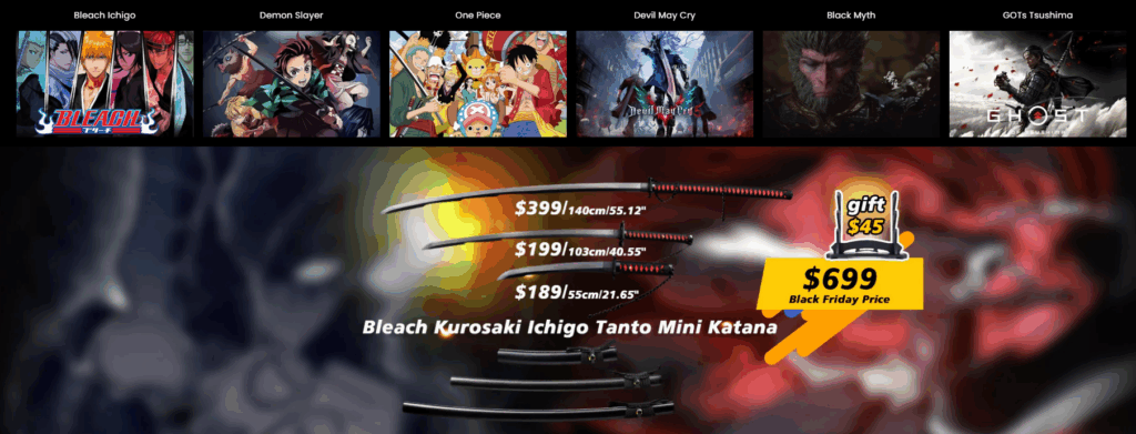 Anime Fandom Meets Samurai Tradition-shopify-Katana