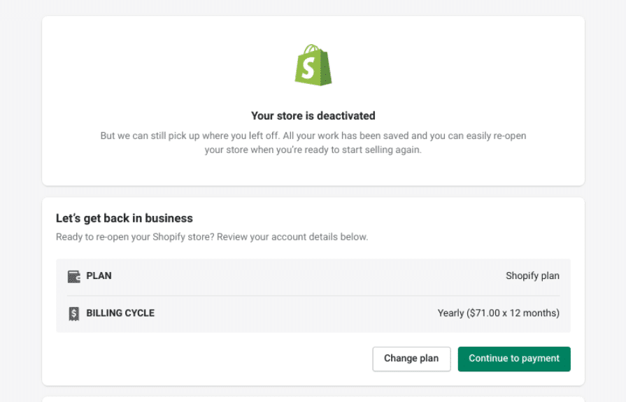 What Happens After Deactivation-How to Cancel Your Shopify Subscription
