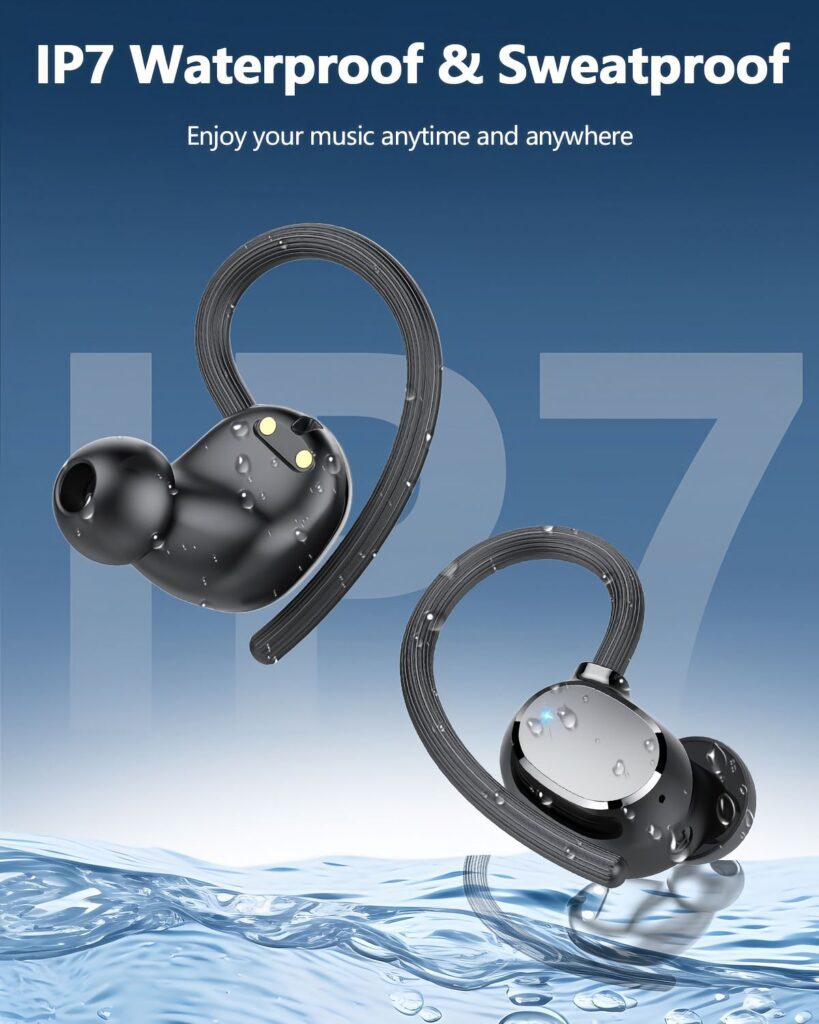 IP7 Waterproof & Sweatproof-Amazon-Bluetooth Headset-Main picture design