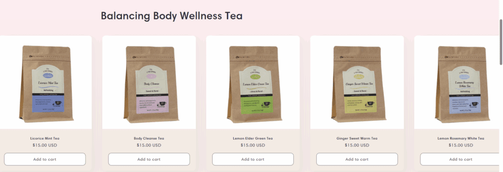 Classification of scented tea