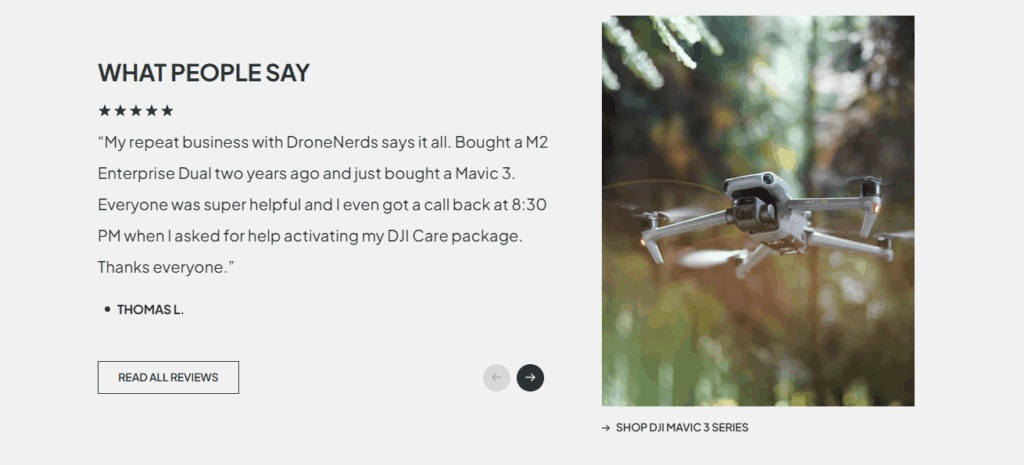 Customer Testimonials