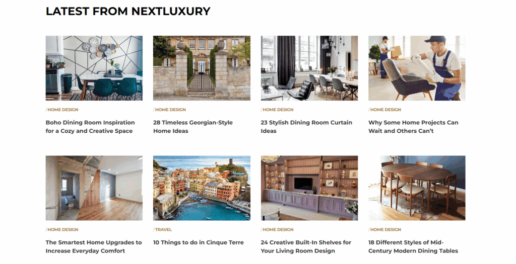 NextLuxury Latest News