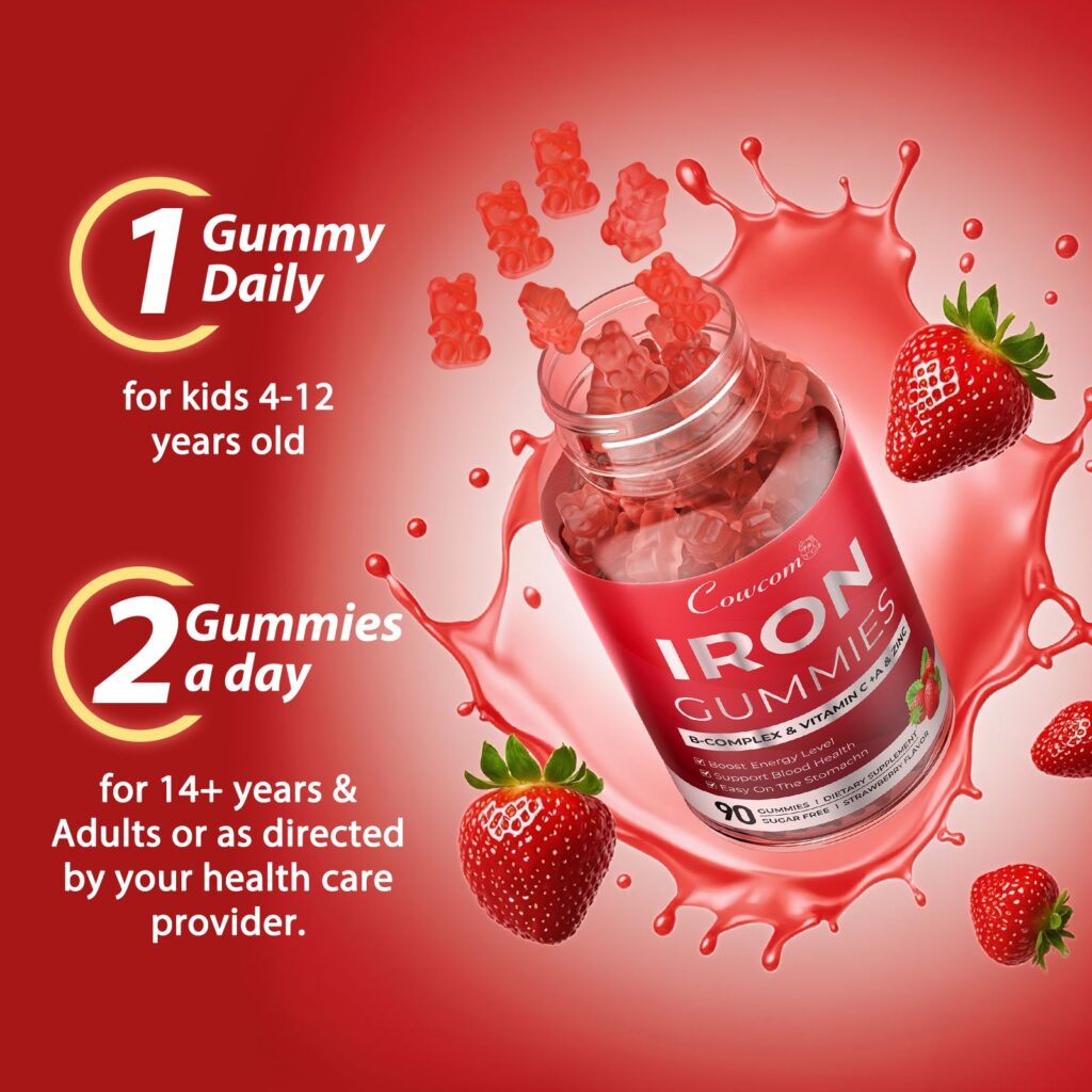 Iron Supplement Gummies-Amazon