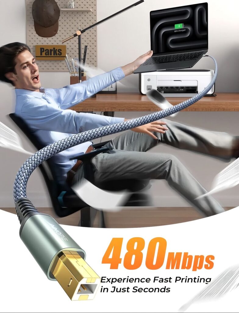 Fast Printing with 480Mbps