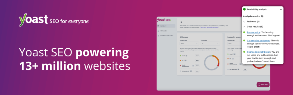 Yoast SEO Webpage