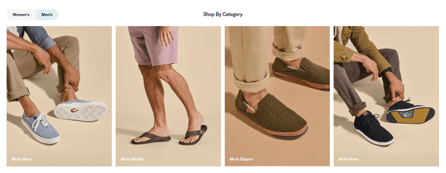 Category Breakdown-shoes-sandals-slippers-boots