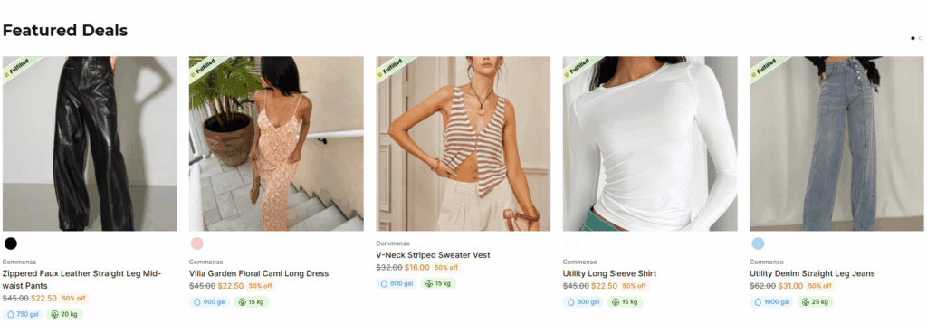 Featured Deals-Conversion via Transparency