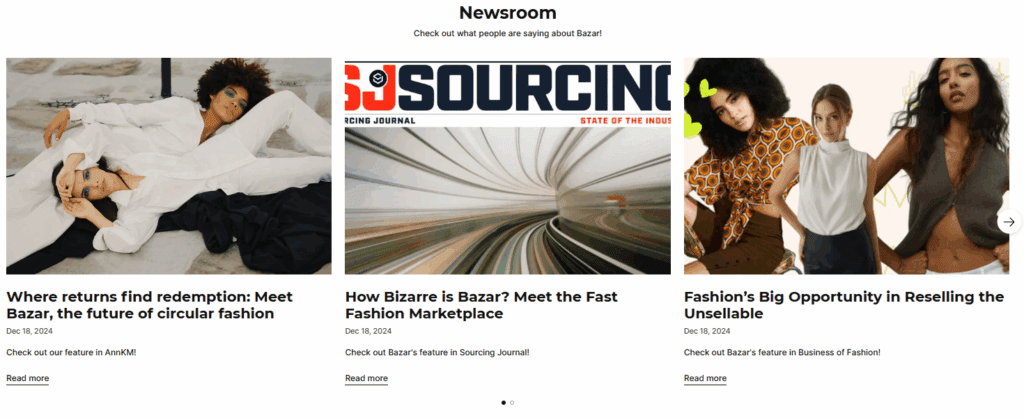 Social Proof & Newsroom-Public Validation