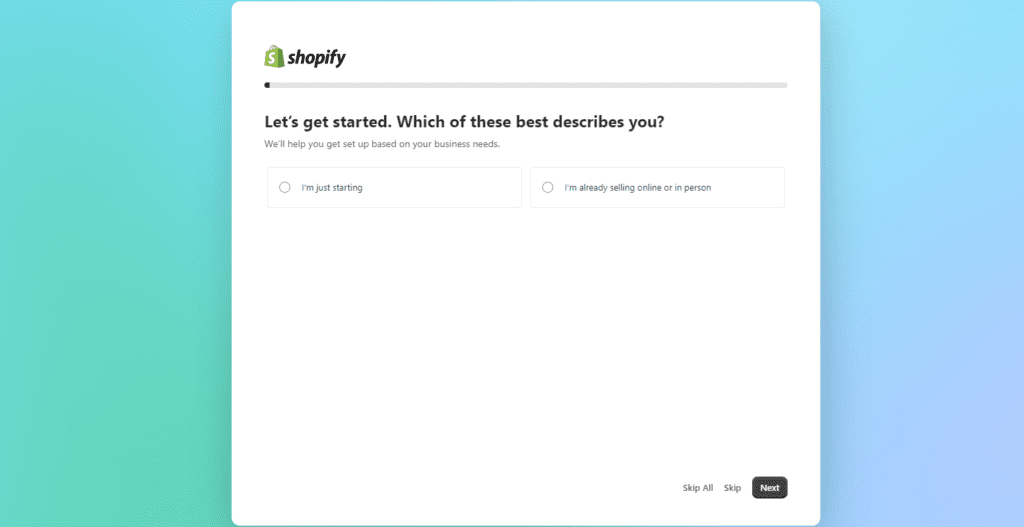 Enter Your Contact and Address Info-you’ll enter personal or business details 