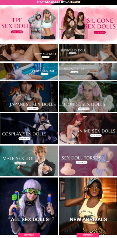 Product Categories-Organizing Inventory for Easy Navigation-ALL SEX DOLL-SEX DOLL TORSOS-New Arrivals