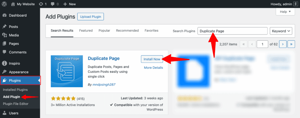 How to Deal with Duplicate Pages in WordPress-Identify Duplicate Pages Using Plugins-Duplicate Page & Post Plugin