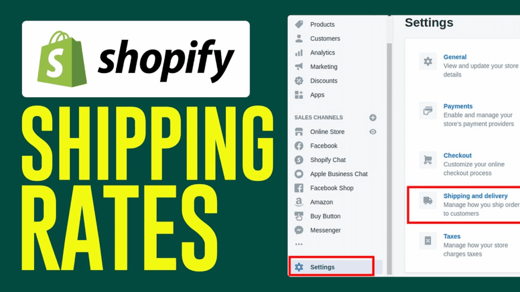Configure Payments-Shipping-Taxes-Shopify store
