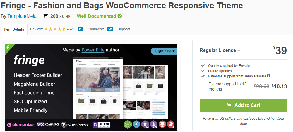 WordPress/WooCommerce Themes: Control, Content & Commerce-Fringe – WooCommerce Responsive Theme