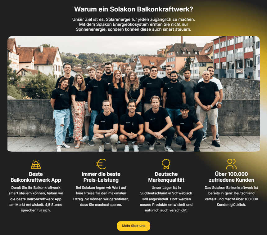 Brand Value & Social Proof — Community-Focused Trust
