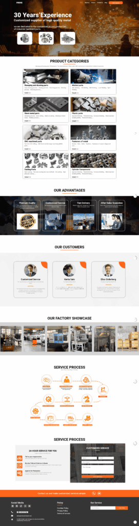 Homepage – Commanding Trust Through Industrial Precision-Hero Section — Clean Structure, Clear Focus