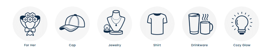 Drinkware-Cozy Glow-Jewelry-Visual Navigation-shopify
