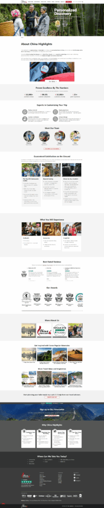 About Us Page-Building Trust with Transparency-shopify-travel
