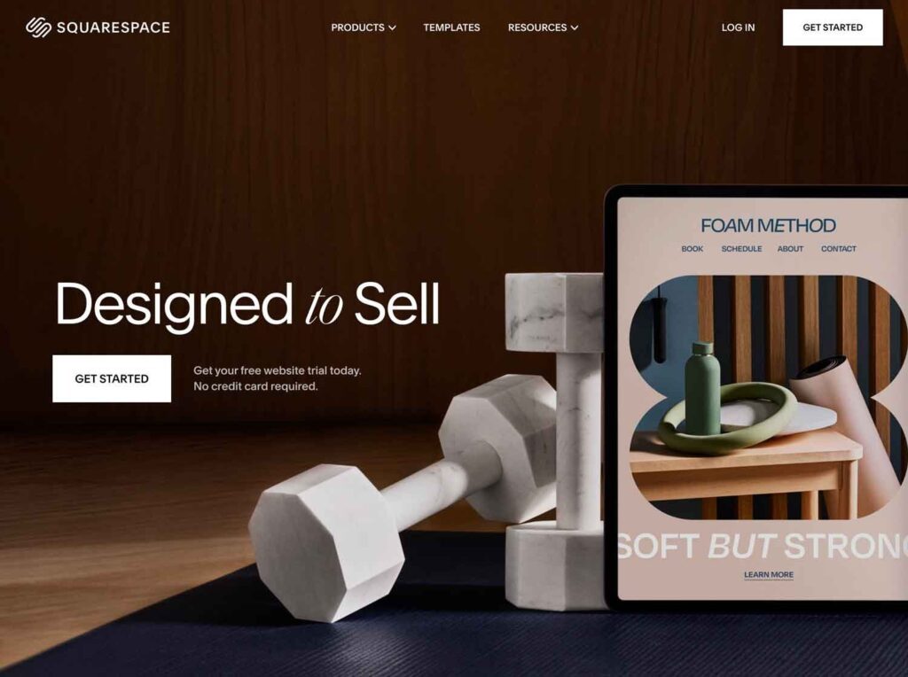 Squarespace: Simplicity and Elegance-Effortless Design for Beginners-Limited Customization and Scalability