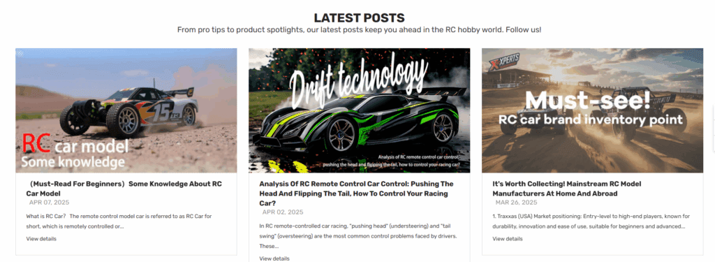 Stories or knowledge about remote control toys