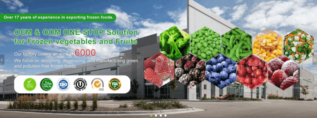 Planning the WordPress Site-Understanding Business Needs-frozen broccoli-strawberries-peas-edamame-mixed vegetables.