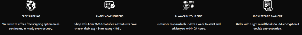 Challenges We Faced-Building Trust Online-free shipping, customer care availability, and secure payment guarantees across 