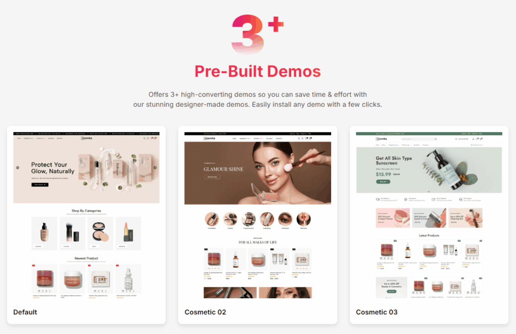 Cosmika – Beauty, Makeup & Skincare (WooCommerce / WordPress)
