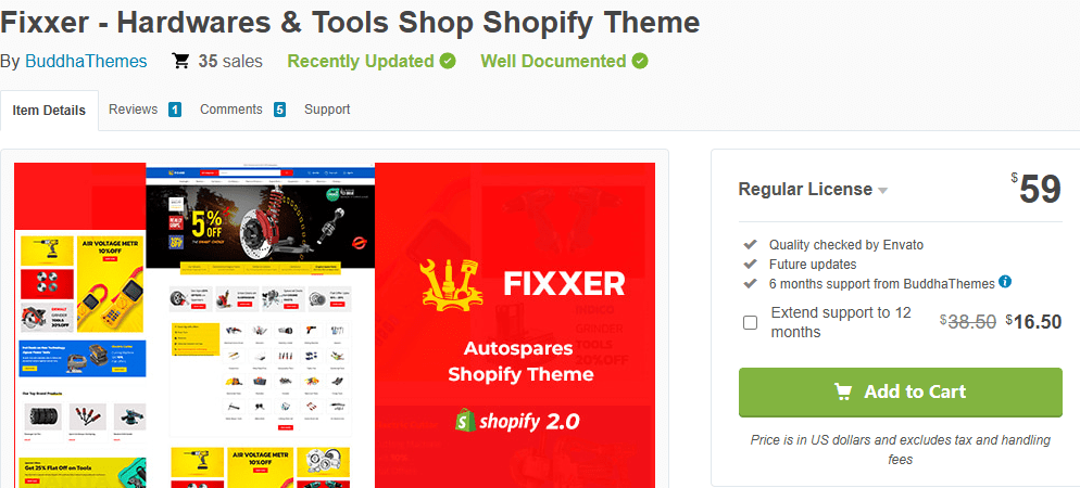 Fixxer – Hardwares & Tools Shop Shopify Theme