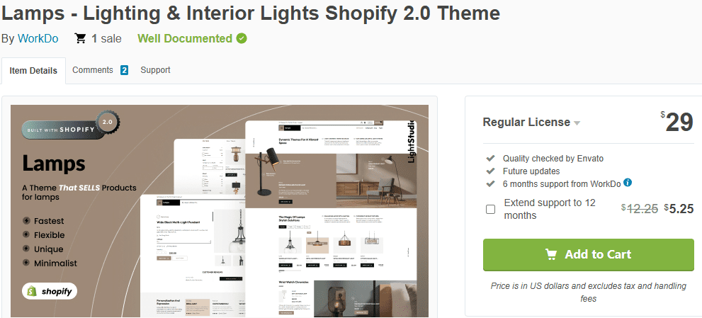 Lamps – Lighting Interior Lights Shopify 2.0 Theme
