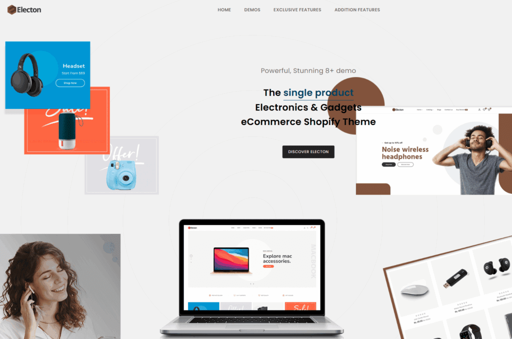 Electon – Electronics & Gadgets Shopify Theme
