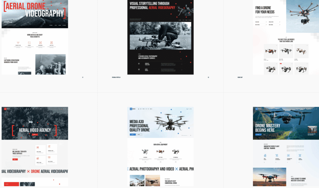 Drone Media (Aerial Photography & Videography Theme)