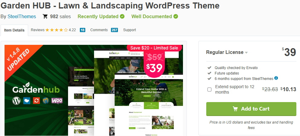 Garden Hub – Lawn & Landscaping WordPress Theme