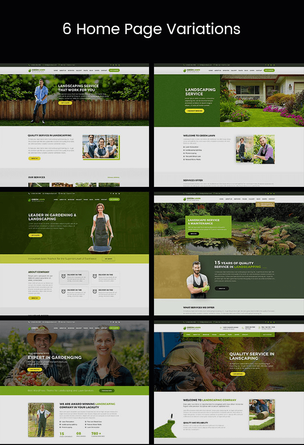 Green Lawn – Gardening and Landscaping WP Theme