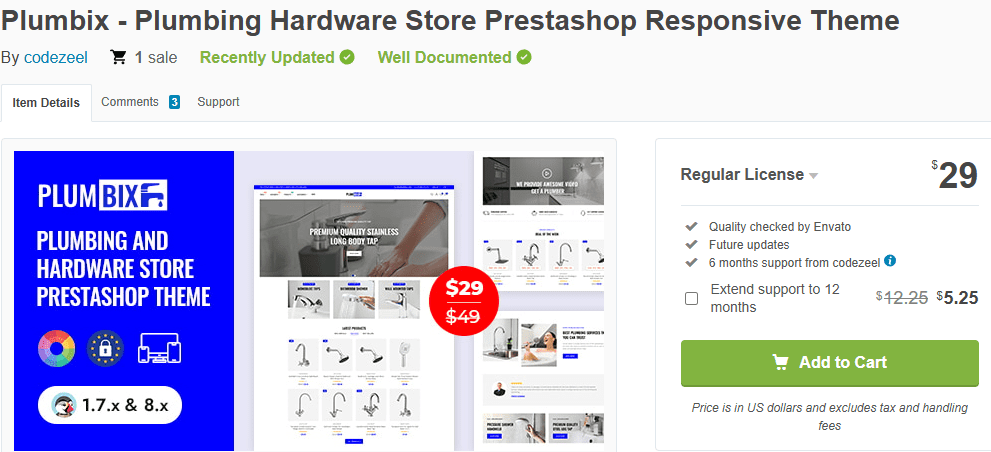 Plumbix – Plumbing & Hardware PrestaShop Theme