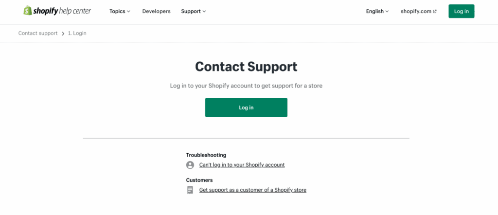 How to Contact Shopify Support Quickly