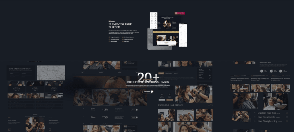 Glamr – Hair Salon & Hairdresser Theme