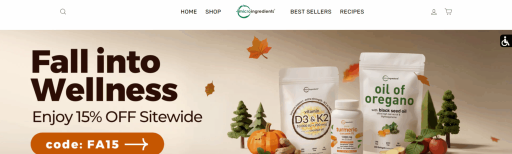 How We Built MicroIngredients’ Powerful Shopify Store-Website Construction Process: A Step-by-Step Approach-Designing the User Experience (UX) and User Interface (UI)