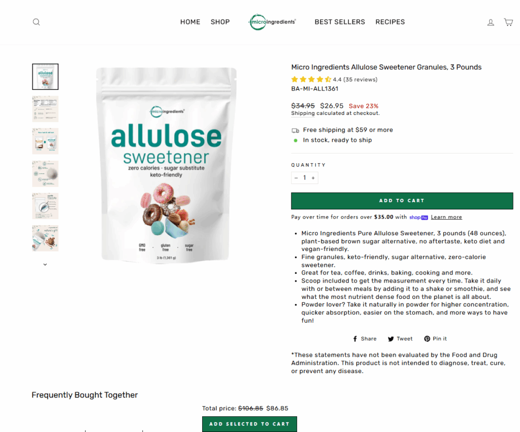 How We Built MicroIngredients’ Powerful Shopify Store-Addressing Pain Points-Ensuring a Smooth Checkout Process