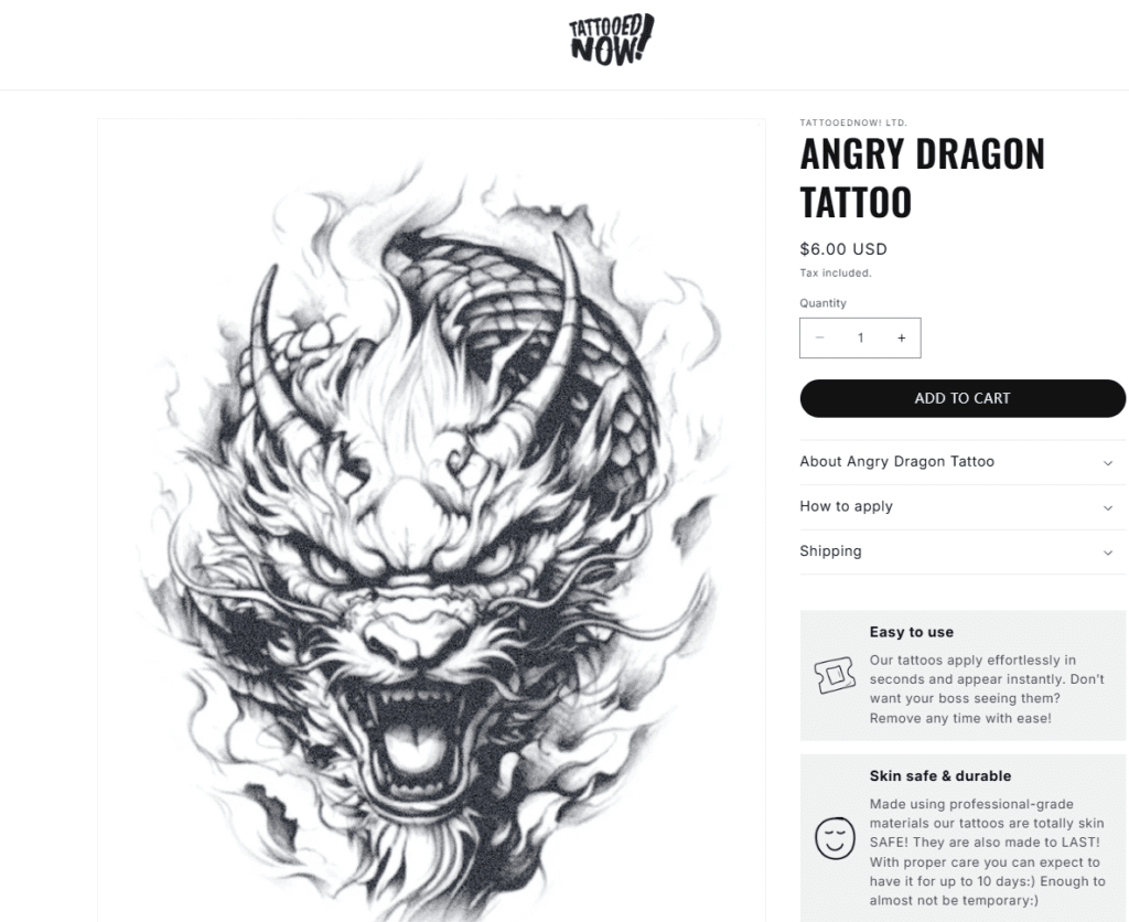 How TattooedNow! Got a Winning Shopify Website-The Design Process: Creating a Functional and Beautiful Website-UI/UX Design
